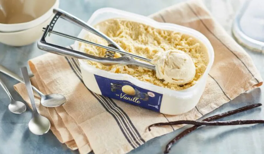 Picard Crème glacée Fou de Vanille* Crèmes Glacées|Vanille, Caramel