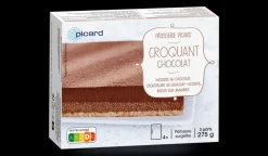 Picard Croquant chocolat, 3 parts* Desserts Pâtissiers