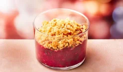 Picard Crumble aux fruits rouges, 1 part* Pâtisseries Individuelles