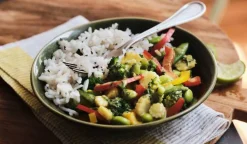 Picard Curry vert de légumes et riz thaï* Plats Cuisinés Végétariens