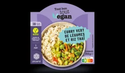Picard Curry vert de légumes et riz thaï* Plats Cuisinés Végétariens