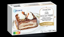 Picard Divin chocolat-praliné, 6 parts* Desserts Pâtissiers