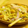 Picard Emincés de poulet, riz à la sauce mangue et curry* Viandes, Volailles Cuisinées|Plats Du Monde