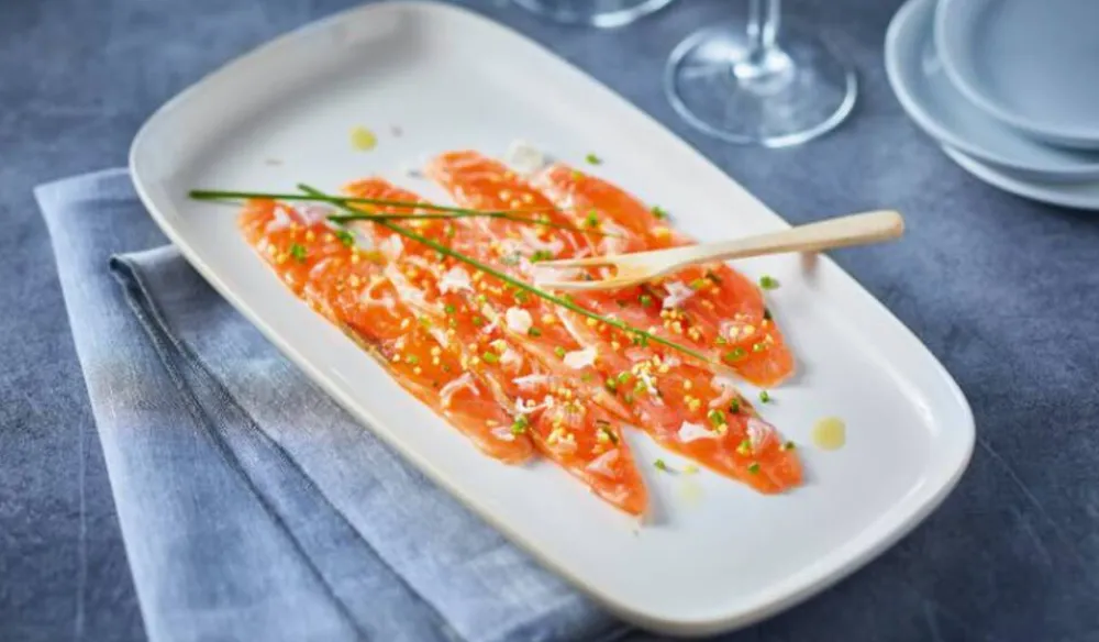 Picard Emincés saumon mariné aux échalotes, zestes citron* Poissons Marinés, Fumés, Cuisinés|Saumon Et Truite