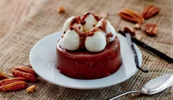 Picard Entremets vanille-pécan* Desserts Pâtissiers