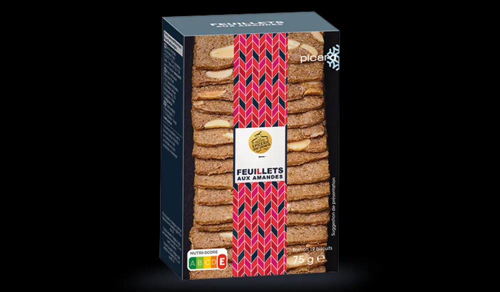 Picard Feuillets aux amandes* Biscuits