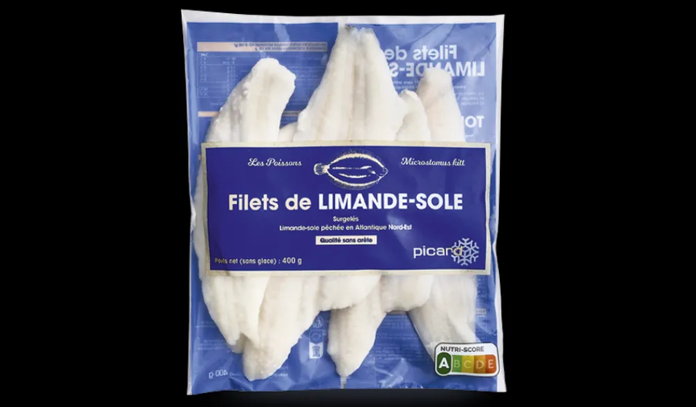 Picard Filets de limande-sole* Autres Poissons Nature