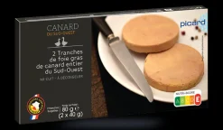 Picard Foie gras de canard entier Sud-Ouest, 2 tranches* Foies Gras