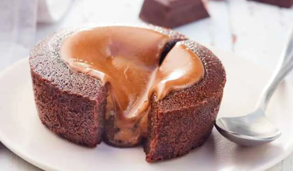 Picard Fondant au chocolat et praliné noisette, 1 part* Cakes, Moelleux|Pâtisseries Individuelles