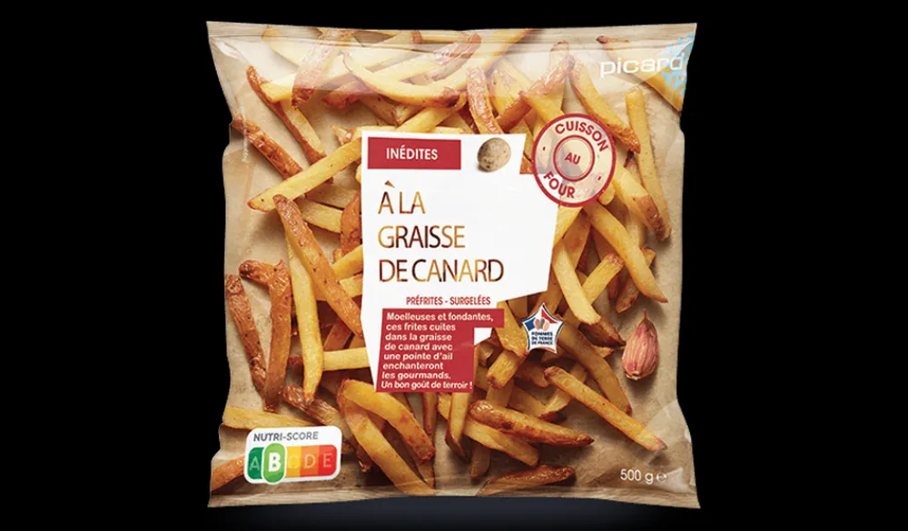 Picard Frites cuisinées à la graisse de canard* Produits Nutri-Score B|Pommes De Terre, Frites