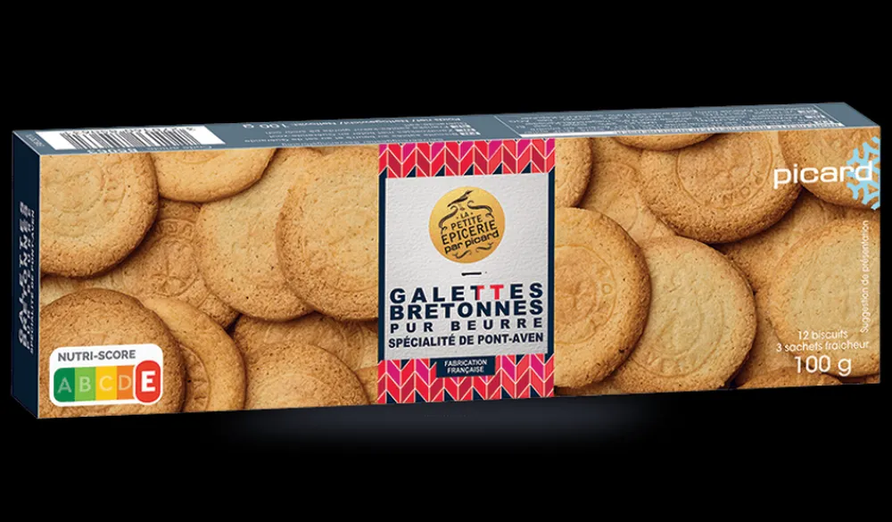 Picard Galettes bretonnes pur beurre* Biscuits