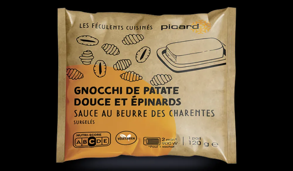 Picard Gnocchi de patate douce et épinards* Végétarien|Pommes De Terre, Frites
