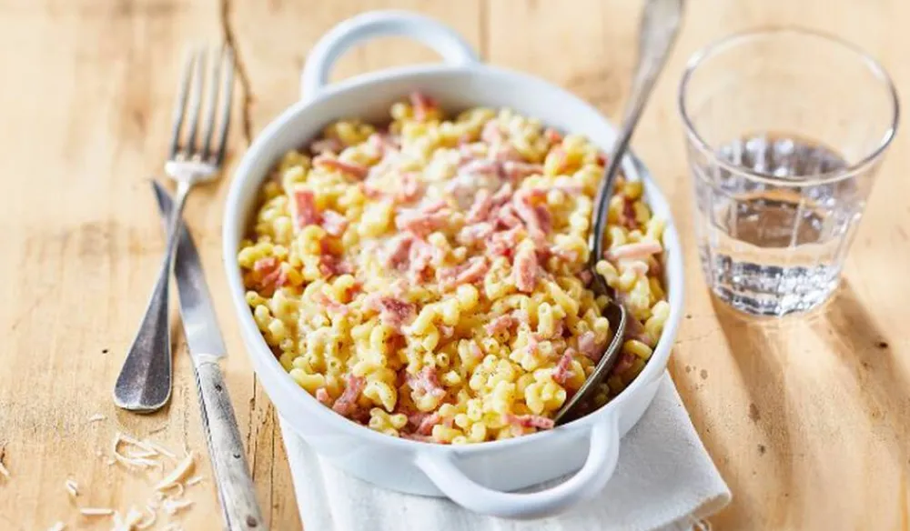 Picard Gratin de coquillettes au jambon et à l'emmental*Enfant Plats Spécial Enfants|Gratins, Parmentiers, Lasagnes