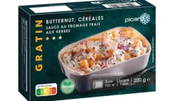 Picard Gratin de courge butternut, céréales, sauce au fromage nature*Enfant Légumes Enfants|Gratins