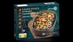 Picard Gratin de patate douce, champignon, épinard* Gratins|Gratins, Parmentiers, Lasagnes
