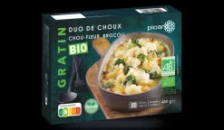 Picard Gratin duo de choux bio* Produits Nutri-Score B|Végétarien