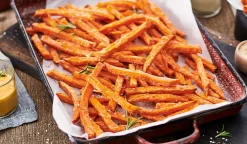 Picard Inédites à la patate douce, patates douce enrobées* Pommes De Terre, Frites