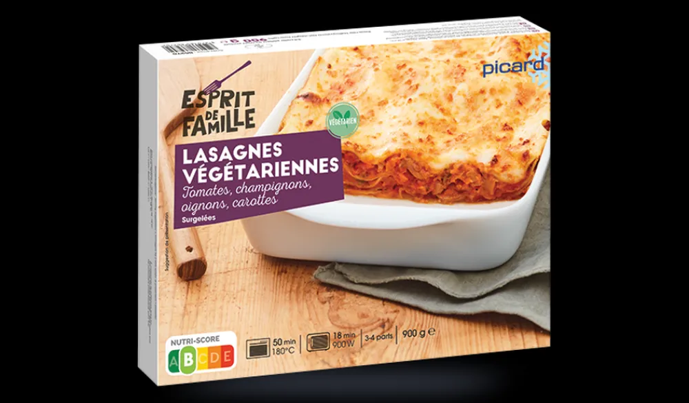 Picard Lasagnes végétariennes*Enfant Plats Spécial Enfants|Plats Cuisinés Végétariens