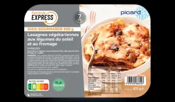 Picard Lasagnes végétariennes légumes soleil et fromage* Gratins, Parmentiers, Lasagnes