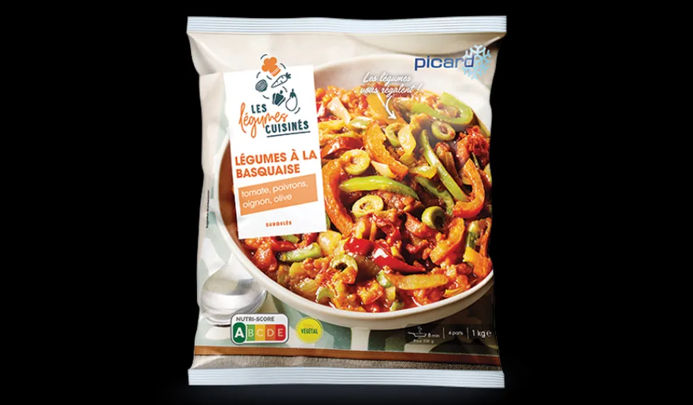Picard Légumes à la basquaise* Produits Nutri-Score A|Végétarien
