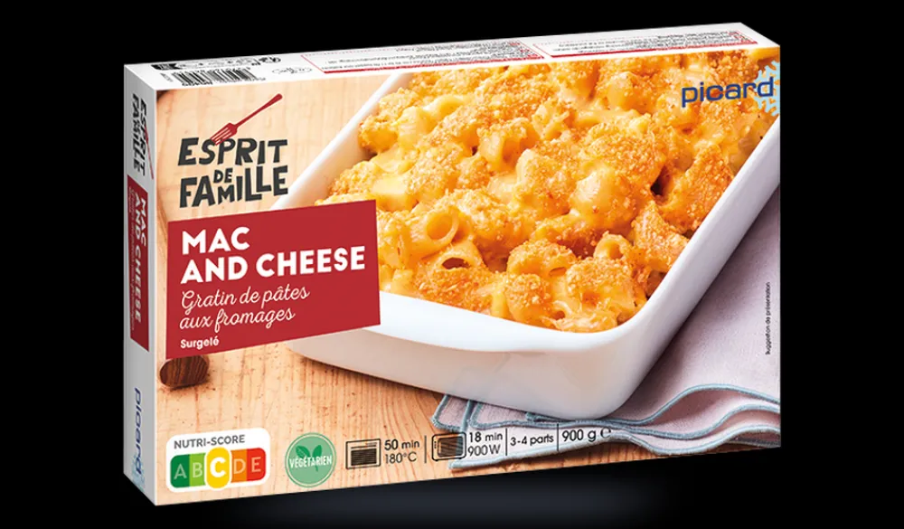 Picard Mac and cheese gratin de pâtes aux fromages* Gratins, Parmentiers, Lasagnes