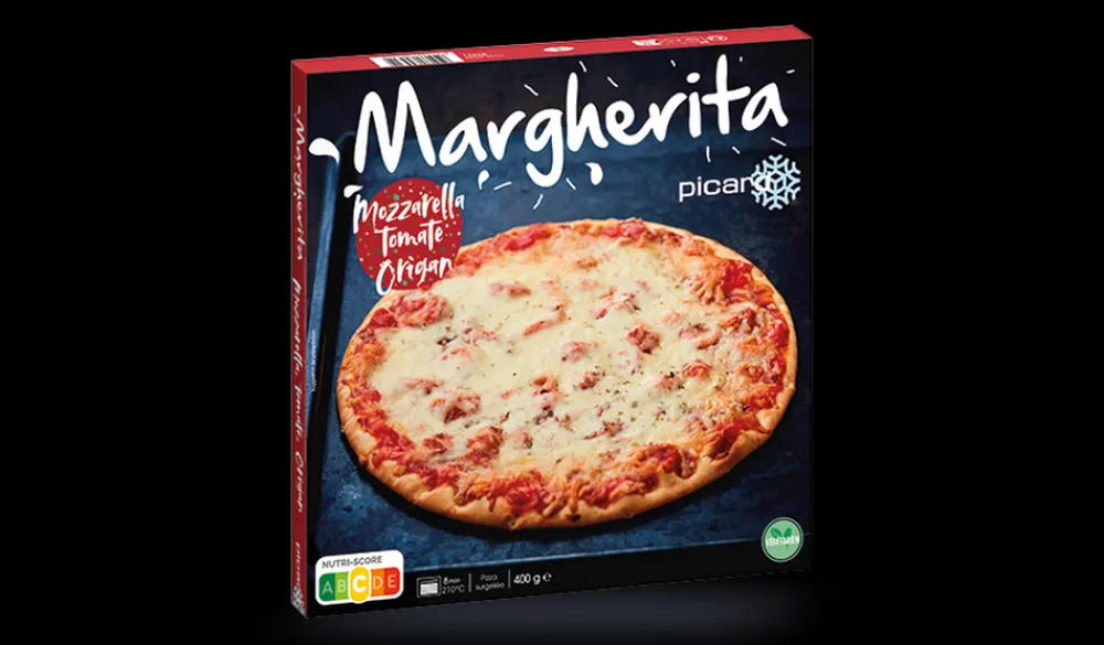 Picard Margherita, mozzarella, tomate, origan* Végétarien|Pizzas Traditionnelles