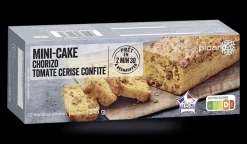 Picard Mini-cake chorizo tomate cerise confite* Cakes, Feuilletés