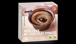 Picard Moelleux au chocolat minute* Pâtisseries Individuelles
