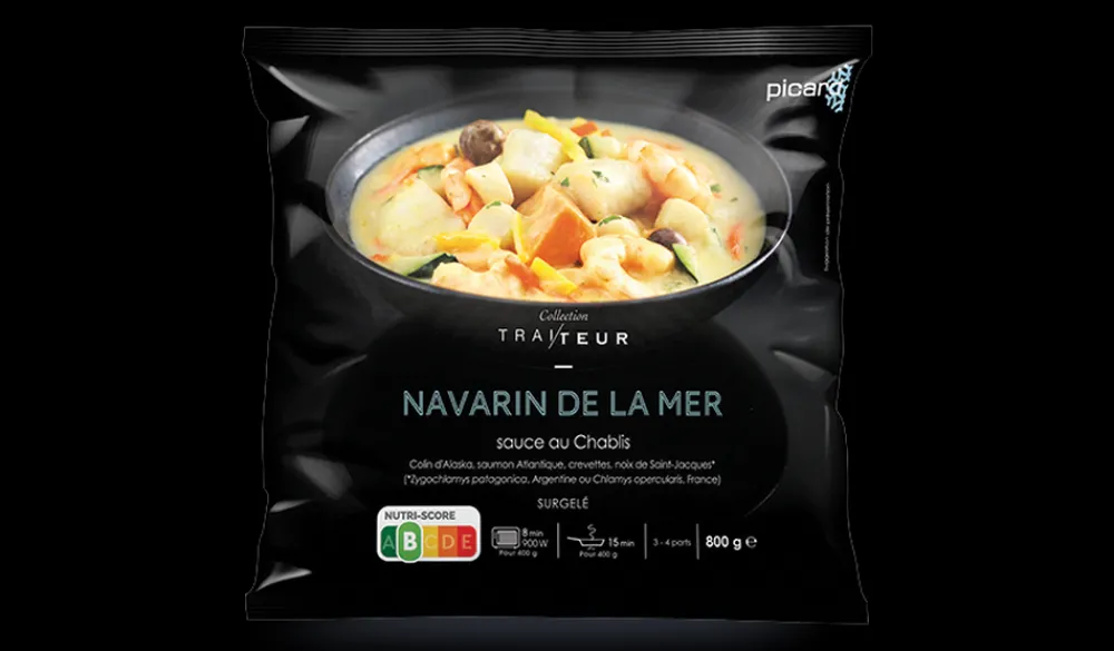 Picard Navarin de la mer* Poissons, Fruits De Mer Cuisinés|Plats De Fêtes
