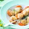 Picard Noix de St Jacques France Pecten avec corail* Produits Nutri-Score A|Sans Sel Ajouté