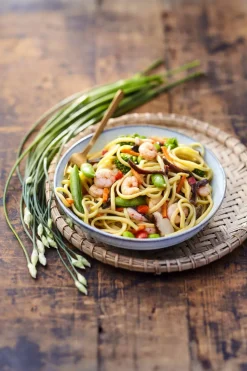 Picard Nouilles aux crevettes et aux légumes* Produits Nutri-Score B|2 Parts