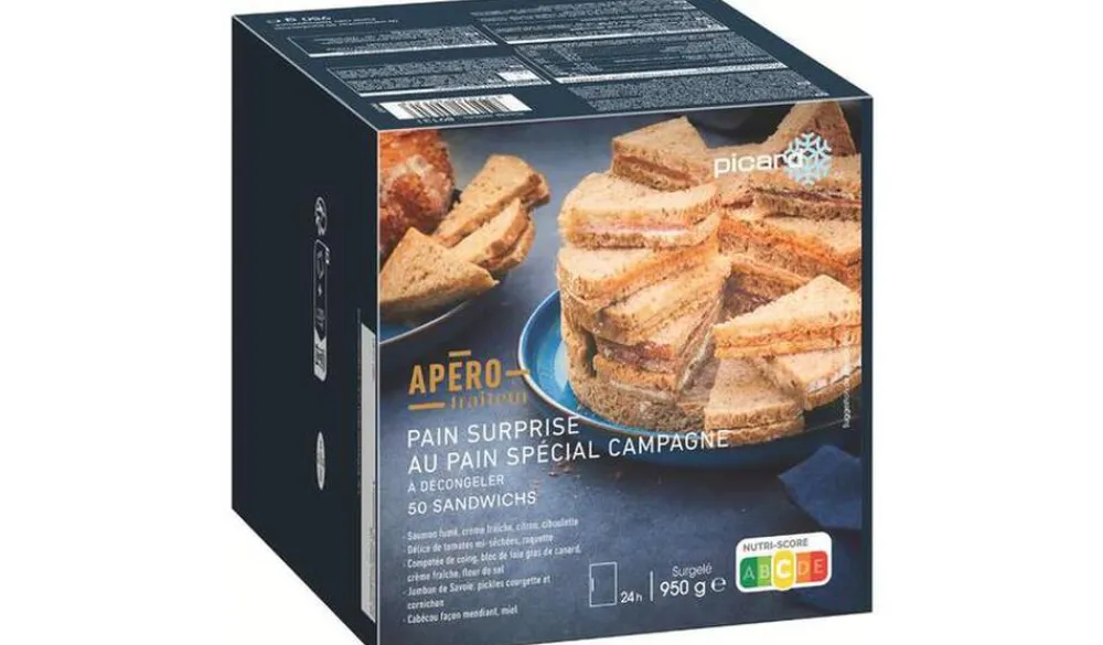 Picard Pain surprise au pain spécial campagne* Pains Surprises|Apéritifs Froids