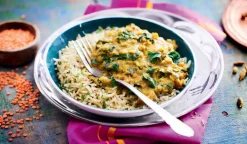 Picard Palak Dal, lentilles épinards riz* 1 Part|Plats Cuisinés