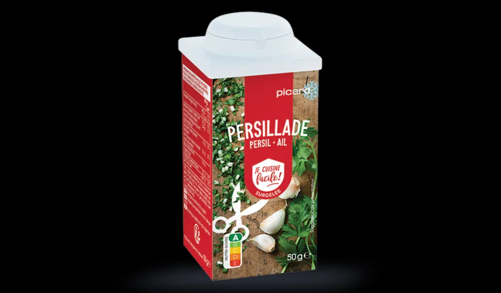 Picard Persillade, persil, ail* Produits Nutri-Score A|Aides Culinaires
