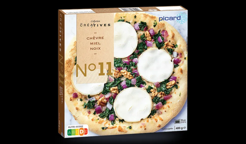 Picard Pizza chèvre, miel, noix* Pizzas Créatives