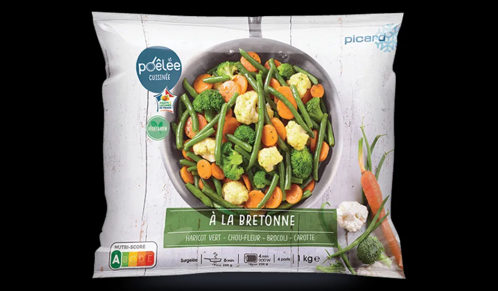 Picard Poêlée à la bretonne*Enfant Produits Nutri-Score A|Végétarien