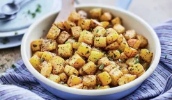 Picard Poêlée de pommes de terre bio au basilic et au piment d’Espelette, France* Produits Nutri-Score B|Pommes De Terre, Frites