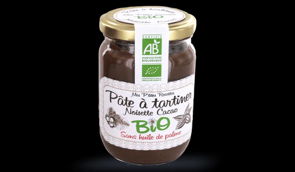 Picard Pâte à tartiner noisette et cacao bio* Confitures