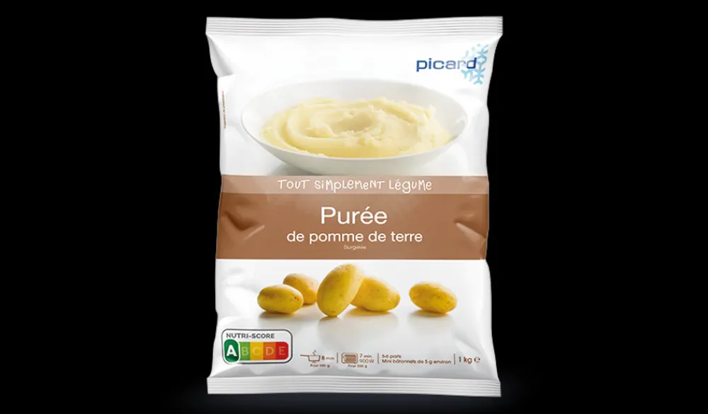 Picard Purée de pommes de terre*Enfant Produits Nutri-Score A|Légumes Enfants