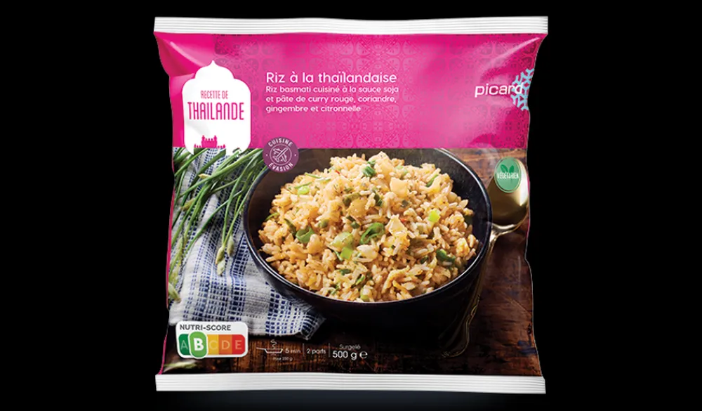 Picard Riz à la thaïlandaise* 2 Parts|Plats Cuisinés