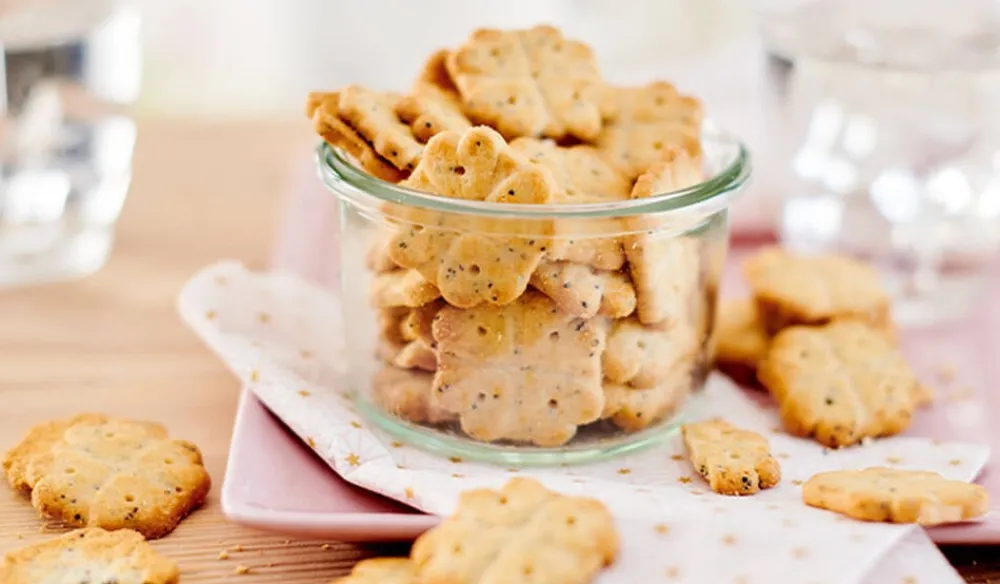 Picard Sablés apéritifs Parmigiano Reggiano pavot* Gâteaux Apéritif