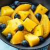 Picard Salade de fruits bio, mangues, oranges, blueberries* Produits Nutri-Score A|Fruits Bio