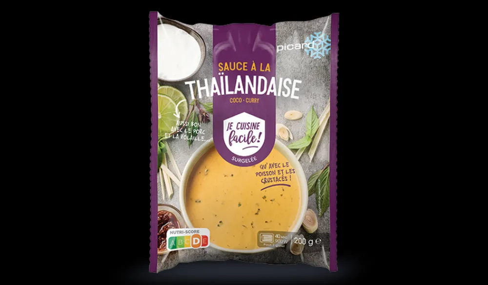 Picard Sauce à la thaïlandaise curry coco* Aides Culinaires|Sauces Et Condiments