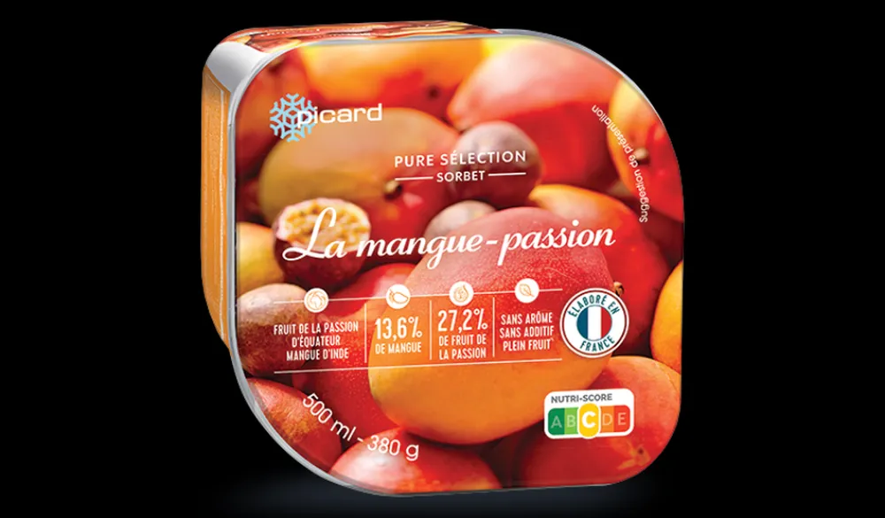 Picard Sorbet La mangue passion* Sorbets