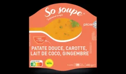 Picard Soupe patate douce, carotte, lait coco, gingembre* Produits Nutri-Score B|Soupes, Potages Et Veloutés