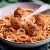 Picard Spaghetti e polpette, pâtes, boulettes de viande* 1 Part|Plats Cuisinés