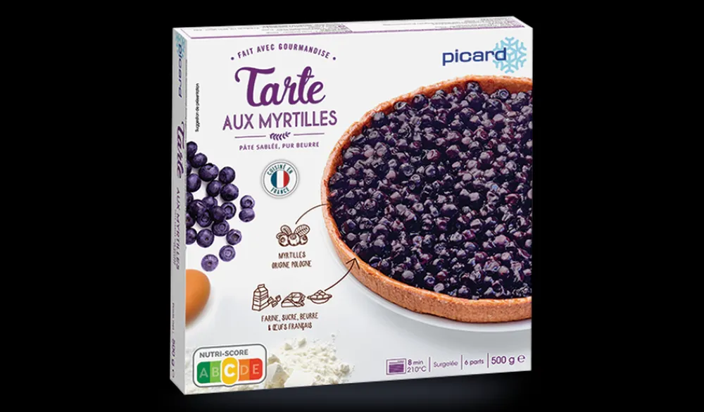 Picard Tarte aux myrtilles* Tartes, Tartelettes