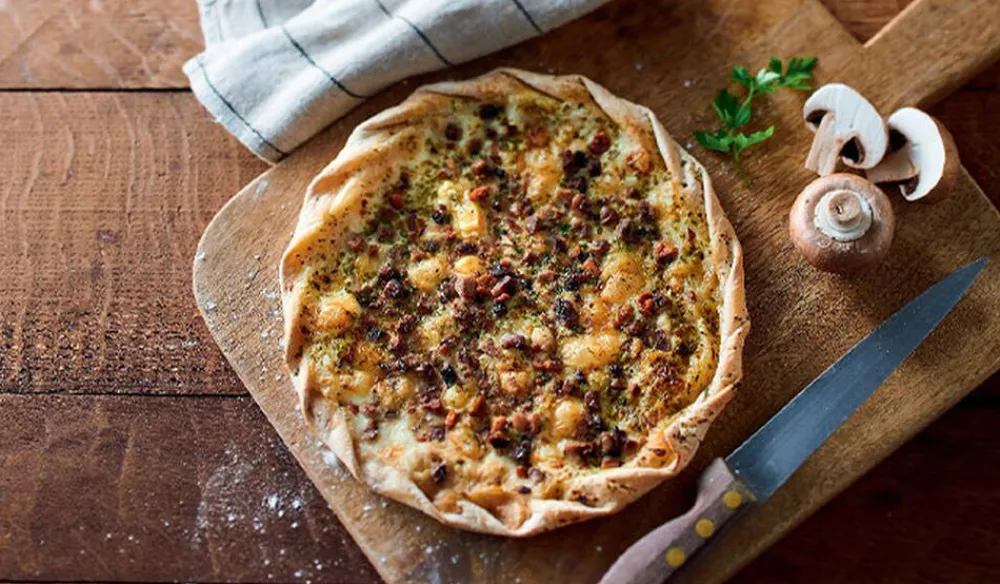 Picard Tarte fine champignons gorgonzola* Tartes À Partager|Entrées À Partager