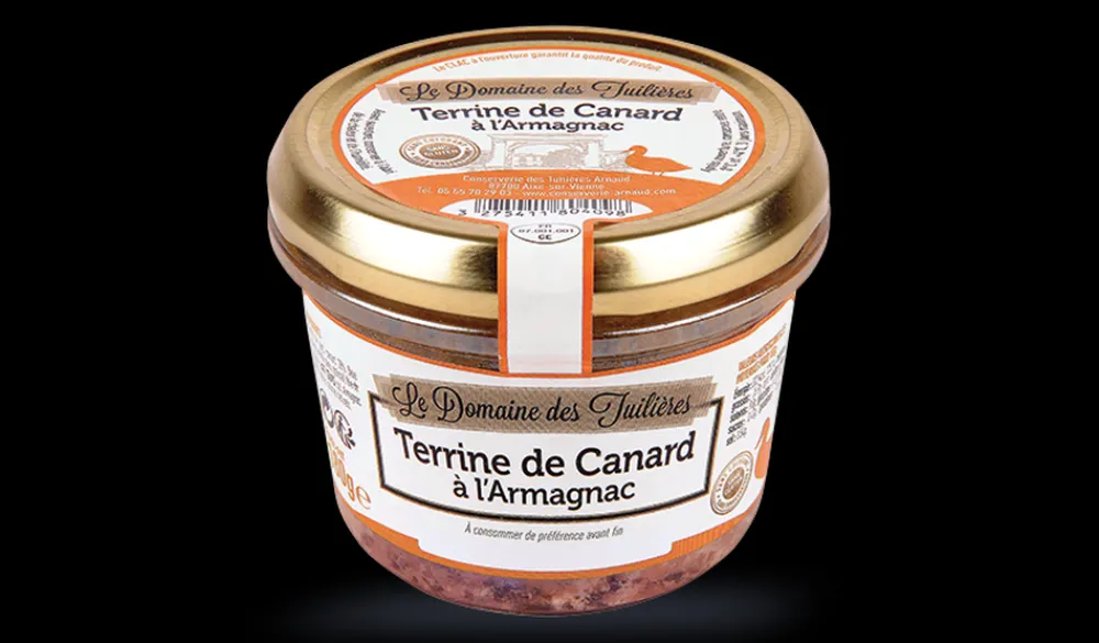 Picard Terrine de canard à l'Armagnac* Épicerie Fine