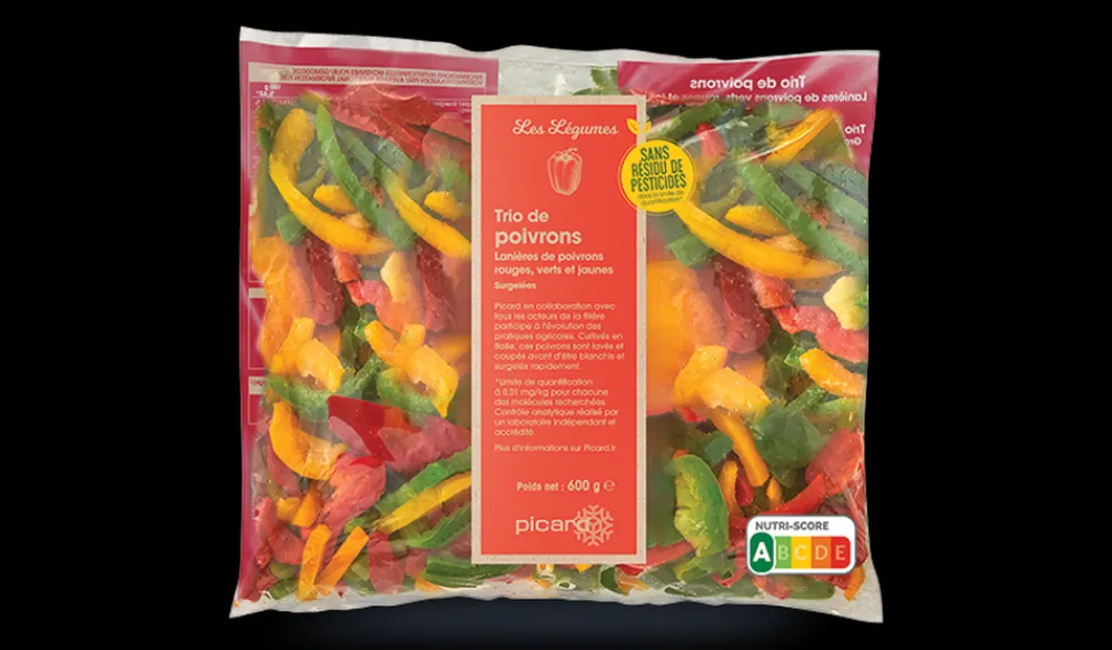 Picard Trio de poivrons sans résidu de pesticides* Légumes Du Soleil|Mélanges De Légumes